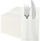 PEACHICHA Disposble Dinner Napkins with Built-in Flatware Pocket Linen Feel Wedding Napkins, Cloth Like Elegant Dinner Napkins for Party, Pack of 100 Count