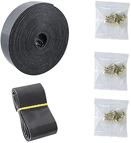 ANDIMEI Magnet Fliegengitter Balkontür Terrassentür Zubehör - 2 x Klettband, 3 x Stecknadeln Set- Geeignet für fast alle Fliegengitter