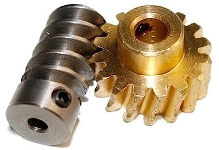 angolo di trasmissione 1 Set 1 Modulo Asta a vite senza fine 2 Modulo 16 Denti Rapporto di velocità dell'ingranaggio a vite senza fine: 1: 8 Dispositivo di sollevamento del dispositivo di sollevamento
