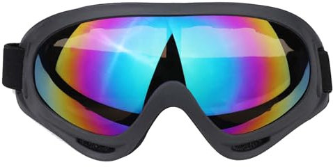 ZEACCT Unisex Ski Goggles: Windproof and UV Protection, Colored Lenses for Outdoor Sports, Ideal for Skiing, Snowboarding, and Motorcycling