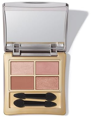 Elizabeth Arden - Cuarteto de Sombras de Ojos en Profoundly Pink, Fórmula Mineral sin Talco, sombra de Ojos Vegana para un Acabado Duradero, Resistente a las Manchas, 3g