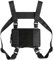 Taktische Brusttasche, Tactical Chest Rig Pack für Männer, wasserdichte Kampf Brustpackung mit verstellbarem Schultergurt zum Laufen, Wandern, Spazierengehen, Jagen, Angeln