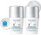 Vichy Deo Roll-on 72h AT Invisible, Deo-Roll-on für Frauen, Schweißhemmend, Besonders hautfreundlich, Keine Spuren auf der Kleidung, Ohne Alkohol, Für empfindliche Haut, 2x50 ml