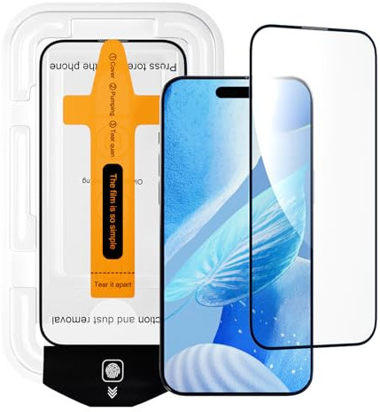 BARALARIQIU 1 pezzo, pellicola protettiva compatibile con iPhone 6S Plus/iPhone 6 Plus, durezza 9H, pellicola protettiva HD, 0,33 mm, ultra trasparente, ultra resistente