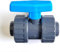 PVC Kugelhahn 20mm Klebefitting PN16 Poolfitting Kunststoff Fitting Abspeerventil für Poolverrohrung, Schwimmbad- und Teichbau