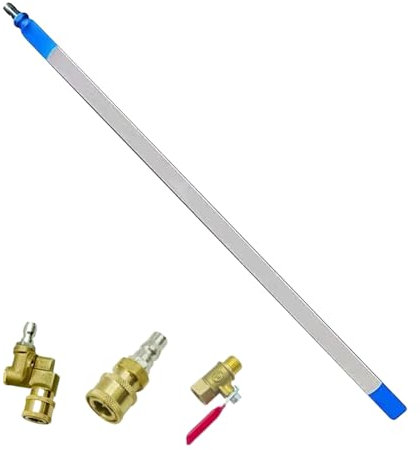 Herramienta De Limpieza para Radiadores De Coche - Varilla Limpiadora de Radiadores a Presión | Solución Portátil Multiusos para Camiones y Autocaravanas