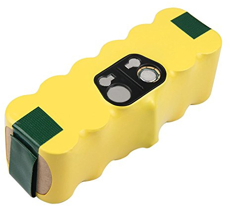 ASUNCELL Batteria di ricambio NI-MH da 14,4 V, 5000 mAh, per iRobot Roomba serie 500, 600, 700, 800, 900, compatibile con R3, iRobot 581, 450, 700, 605, 621, 880, 785, 790, 980, 870, 760 610 5Robot