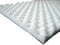 lulushop Noppenschaumstoff Zuschnitt (ca.100 x 50) Akustik Schaumstoff Akustikschaumstoff Dämmung Platten (100x50x 5 cm, Weiß)