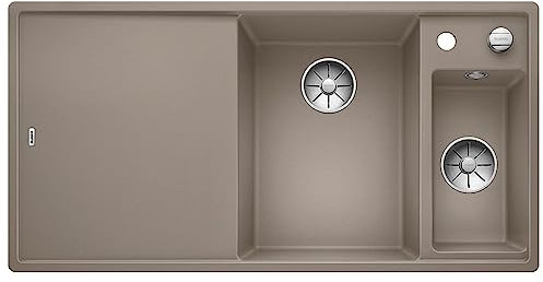 Blanco 523480 | Fregadero de cocina de granito AXIA III 6 S | Color : Tartufo