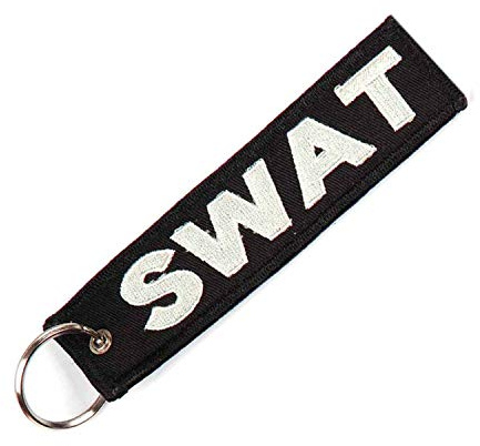 Tactical SWAT Schlüsselanhänger – Metall Keyring für Outdoor, Militär, Polizei & Geschenkidee
