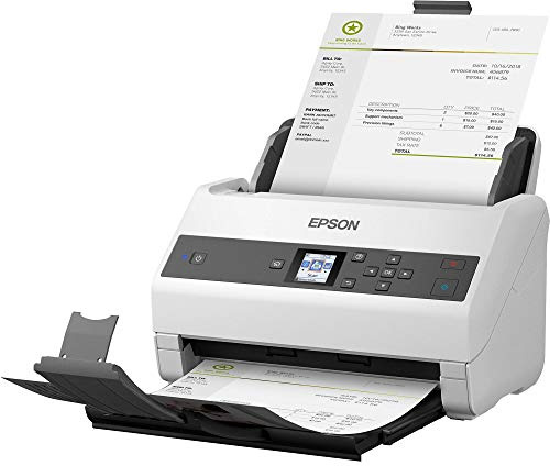Epson WorkForce DS-870 Document Scanner, B11B250401BY