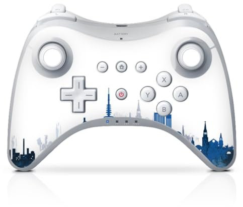 DeinDesign Skin kompatibel mit Nintendo Wii U Pro Controller Folie Sticker HSV Offizielles Lizenzprodukt Bundesliga