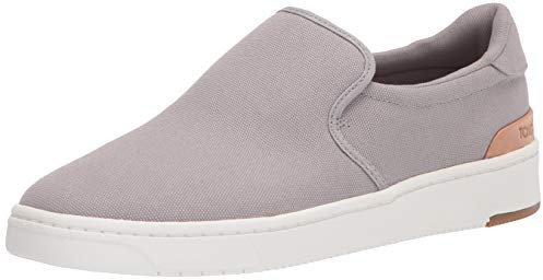 TOMS Hombre Trvl Lite 2.0 Slip-on Náuticas, Gris, 40 EU