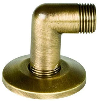 Curvetta Maschio Per Saliscendi Bronzo 1/2 1/2 Con Rosone Porta E Bini