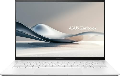 ASUS ZenBook S14 OLED UX5406SA-PV030W, Scandinavian White, Core Ultra 7 258V, 32GB RAM, 1TB SSD