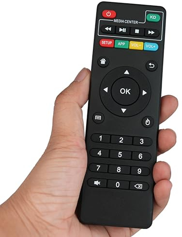 Telecomando di ricambio X96 Mini X96 S905W compatibile per MXQ Pro 4K, T95M, T95N, T95X, MX9, H96, H96 Pro+ Android TV Box Telecomando per KODI Box