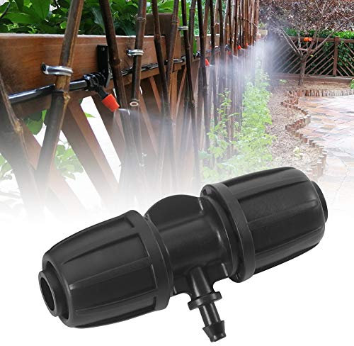 Raccord Goutte à Goutte Adaptateur 16mm à 4/7, 10Pcs Connecteurs en T Barbelé Irrigation Goutte à Goutte, Té de Réduction Barbelé Verrouillé pour L'irrigation de Jardin de Tuyau de PE