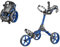 CaddyTek Uni – Erwachsene CaddyLite, Blue Golf-Pullwagen/Trolley, Blau, Compact Folded, Large When Unfolded