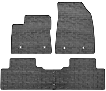 AUTO-STYLE Tappetini in gomma compatibile con MG 5 (EV) SW 2020- (4 pezzi + sistema di fissaggio)