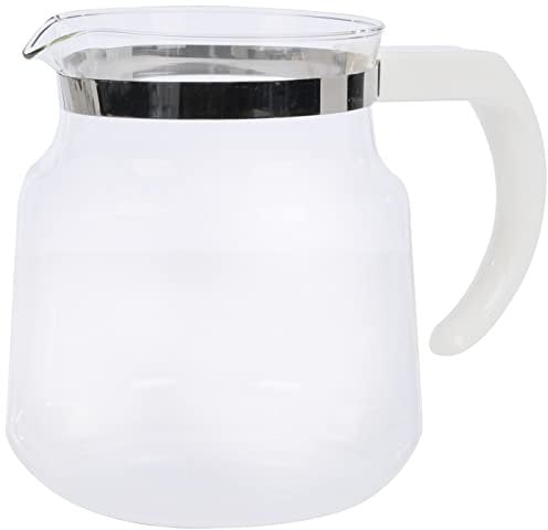 Nedis Glaskaffeekanne | Kompatibel mit: Moccamaster K/KB/ 1 0PL / Excellent 10S | 1.2 l | Weiss