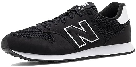 New Balance 500, Sneaker Hombre, Negro (001), 42 EU