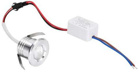 ViaGasaFamido Mini-LED-Einbaustrahler für Schmuckbeleuchtung, Schrankbeleuchtung und Unterbauleuchten mit stabiler Wärmeableitung, natürlichem Licht 4000K, Mini-COB-Technologie