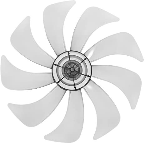 TOGEVAL Ventilador Eléctrico De Repuesto Para Ventilador De Techo De 14 Color Negro Fácil De Instalar Y Limpiar