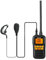 Retevis RM01 VHF Marino Portatil, IP67 Walkie Talkie Impermeable, Vibración Transceptor de Barco Flotante, Radio Marina con Auricular para Barcos, Kayak, Pesca (Negro, 1 Pieza)