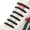 CCSOFTIME Cordones Silicona Elásticos Sin Atar,Cordones Silicona para Niños Adultos,Cordones Negro de Goma Elásticos para Zapatillas Deporte Converse Altas
