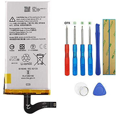 Swark 3700mAh Ersatz Akku G020J-B Kompatibel mit Google Pixel 4 XL +Werkzeugsatz