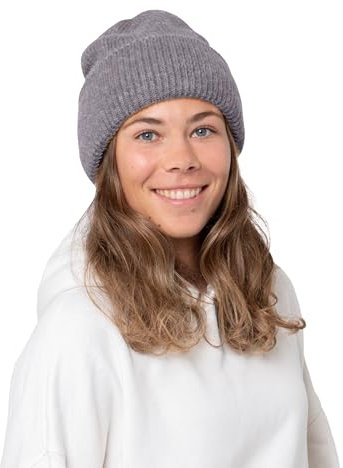 Occulto Damen Winter Mütze (Model: Emma) Grau