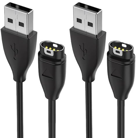 Watch Charger Compatible with Garmin,Watch Charger Cable Compatible with Garmin,Charger Cable Compatible with Garmin Compatible with Garmin Vivomove 3/HR/Luxe/Sport/Style/Fenix 7/7S/7X/7 Solar
