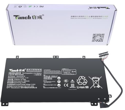 HB4593J6ECW - Batería para portátil Huawei MateBook 13 2019 2020 WRT-WX9 11,4 V 3660 mAh/41,7 Wh