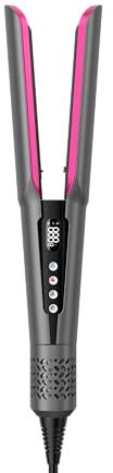 Slopehill Air Glätteisen, Professionelles Ionen Glätteisen, Luft-Haarglätter für Haar Styling, weniger Haarbruch,mehr Glanz und Farbschutz, 90℃-160℃ für alle Haartypen (grau)