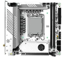 Motherboard LGA 1700 B760i-Snow Dream D5 DDR5 Memory RAM Compatible With 12th 13th Gen Processors