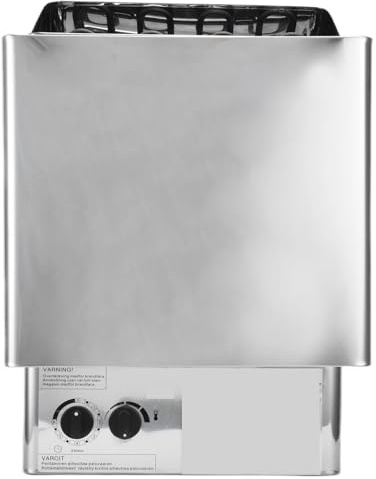 POOIQX Elektrischer Saunaofen mit Innensteuerung, Dampfbadausrüstung, Saunazubehör, Heimgeräte