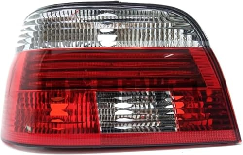 Auto Rücklicht Hinten Stoßstange Service Bremse Blinker Umkehr Montage Für BMW 5 Für Serie E39 1998-2003 Auto-Heckleuchten(Red-White Right)