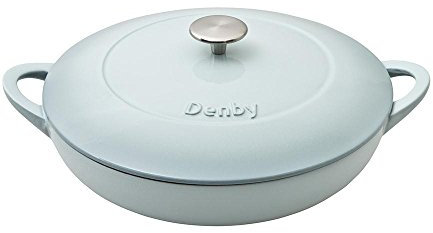 Denby CIP-581 Pavilion Cast Iron 3.8L Shallow Casserole