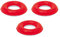 3x Aufblasbarer Reifen / Schwimmreifen / Schwimmring / Farbe: rot