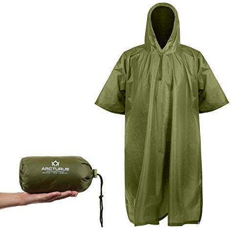 Arcturus Regen und Nässe, Mehrzweckbodentuch (Olive)