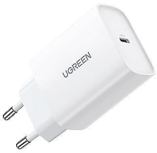 UGREEN USB C Ladegerät 30W USB C Netzteil PPS Schnellladegerät kompatibel mit iPhone 16 Pro Max 15 Pro Max 14 Pro 13 12 11 Pixel 7 Pro 6 iPad Pro Air Galaxy S24 Plus S23 Ultra S22 S21 MacBook Air M1