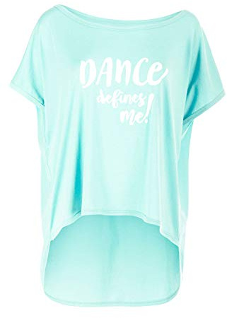 Ultra leichtes Modal-Shirt MCT017 “Dance Defines me!”, Winshape Dance Style, Fitness Freizeit Sport Yoga Workout