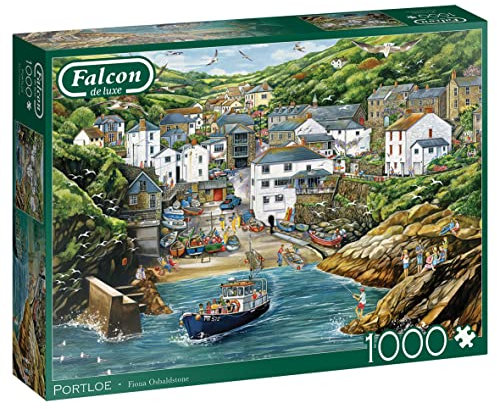 Jumbo, Falcon de luxe - Portloe, Jigsaw Puzzles for Adults Age 14+