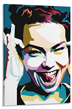 XXJDSK Druck Auf Leinwand Björk Homogenic2 Poster Dekoratives Ölgemälde Leinwand Wandkunst Wohnzimmer Poster Schlafzimmer Malerei 60X90cm Kein Rahmen