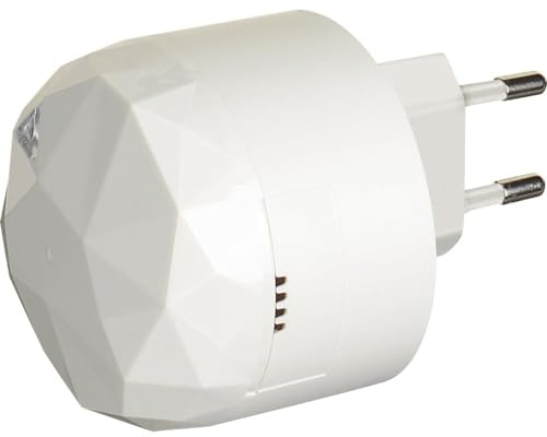 BTicino Gateway Plug-in blanco S36GWDC, recibe señal desde dispositivos inteligentes y los conecta con el router Wi-Fi, controla las luces/persianas de forma remota a través de la aplicación o el