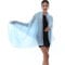 RIIQIICHY Stola Damen Festlich für Abendkleid Hochzeit Blau Schal Tücher Schultertuch Sommer