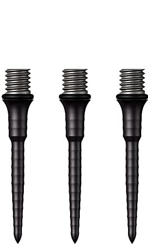 Mission Darts Points Titan Ripple | Titanium Conversion Point | 26mm | Black (X2659)