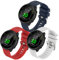 FunBand Correa Compatible con Garmin Forerunner 245/645/Garmin Vivoactive3/Vivomove HR/Vivomove,20mm Quickfit Pulsera de Repuesto Deportiva de Silicona Suave para Galaxy Watch 5/4 SmartWatch