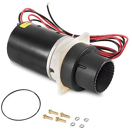 Ricambio per 37072-0092 Marine Designer Series e Quiet Flush Marine Toilet Pump Assembly Kit, pompa di scarico silenziosa 12 Volt