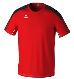 Erima Damen EVO Star leichtes T-Shirt (1082412), rot/schwarz, 34